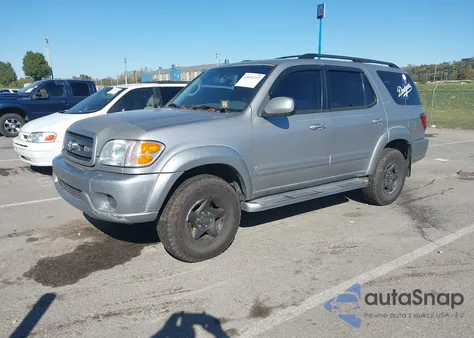 2002 Toyota Sequoia Sr5 V8 from USA, damaged, VIN 5TDBT44AX2S098626
